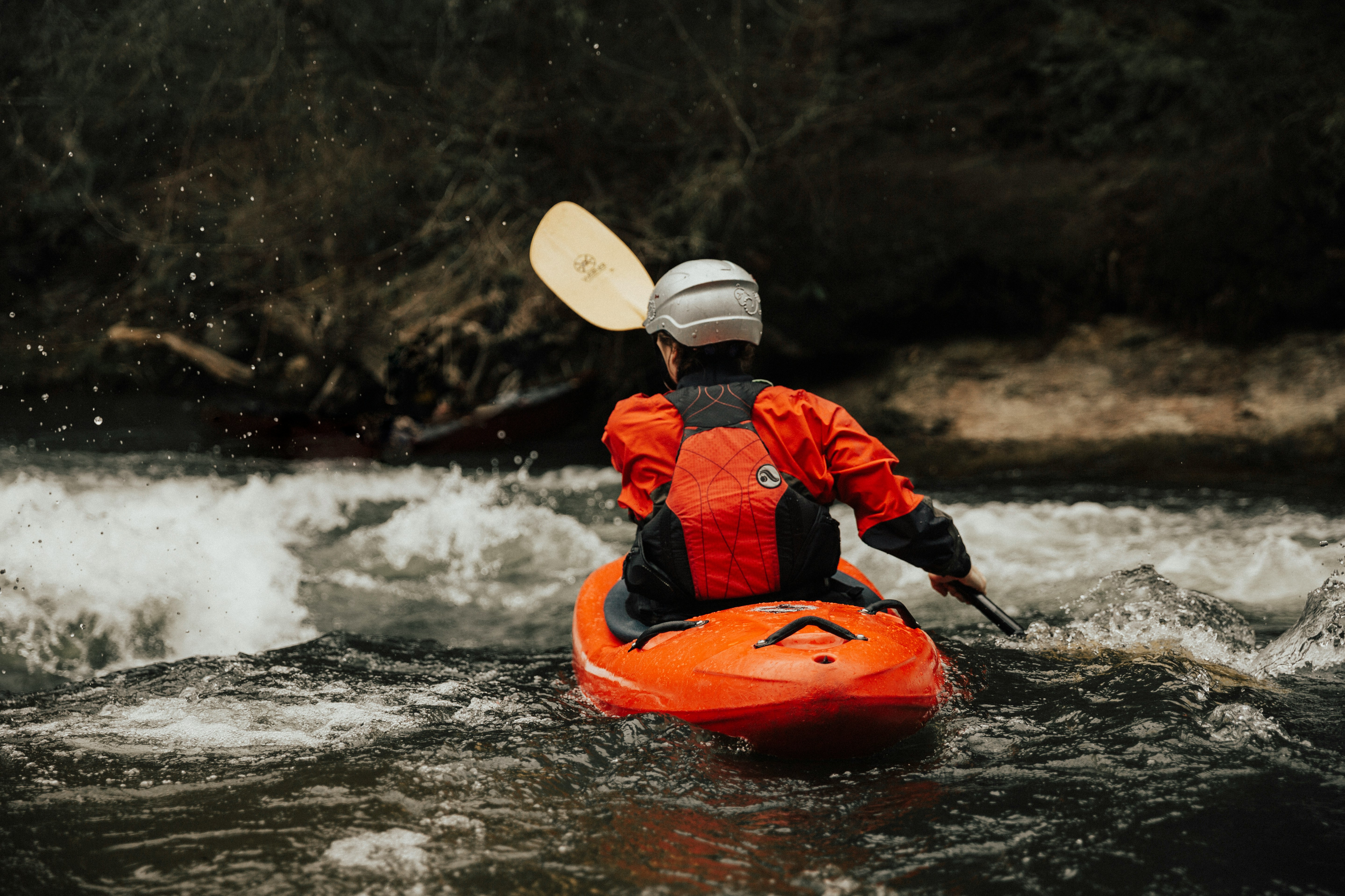 first image single person rowing