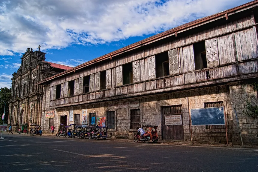 A photo of Santa Barbara Church in Iloilo